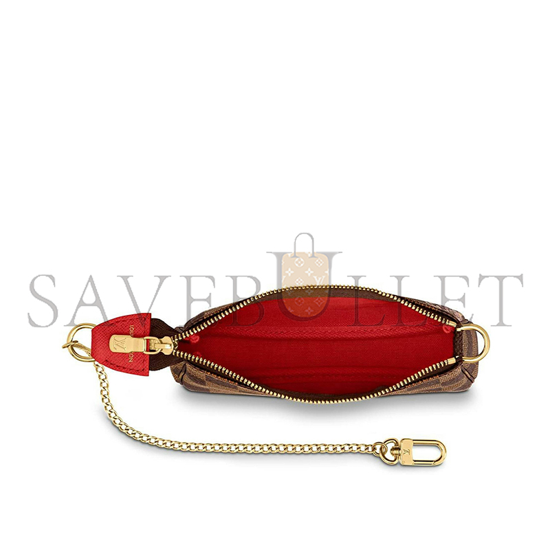 LOUIS VUITTON DOUBLE ZIP POCHETTE M60259 (20*12.5*3cm) 